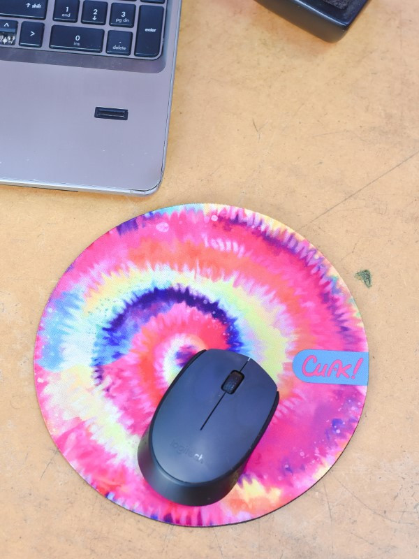 Mouse Pad Tie Dye fucsia