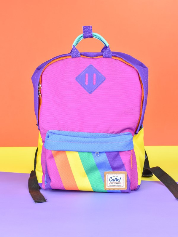 Mochila Clasica con Manijas Arcoiris