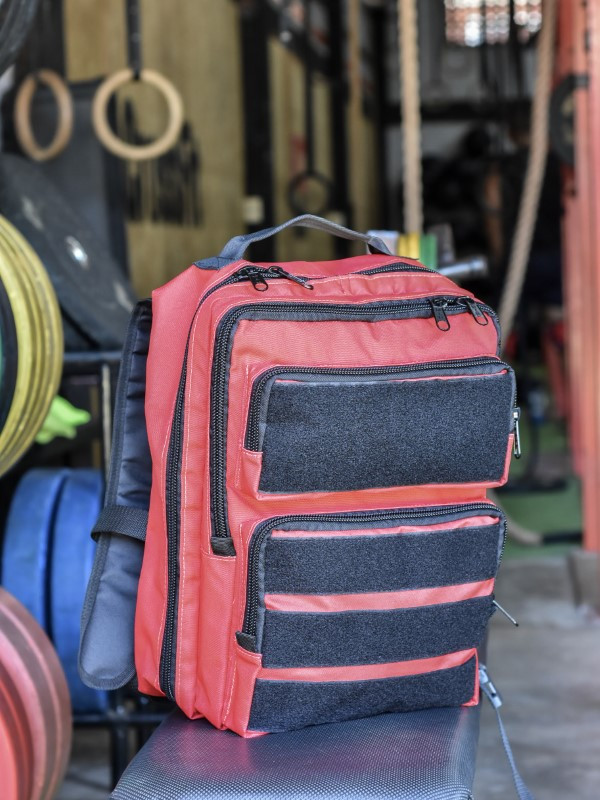 Mochila Tactica Todoterreno Rojo