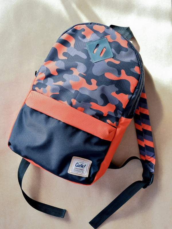 Mochila Clásica Camuflaje Naranja